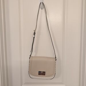 Kate Spade Scalloped Seth Two Tone Leather Crossbody Bag